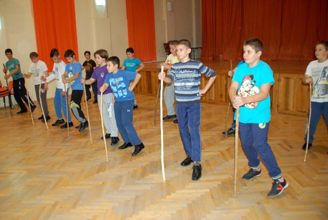 Készülődés a karácsonyi műsorra képek